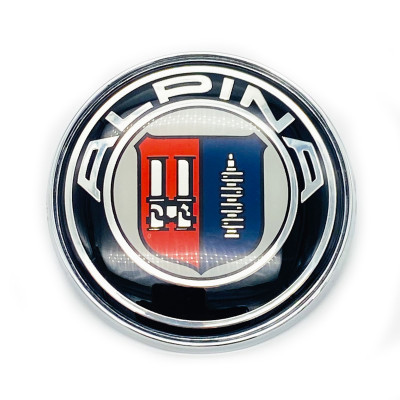 Эмблема на крышку багажника BMW Alpina 74мм