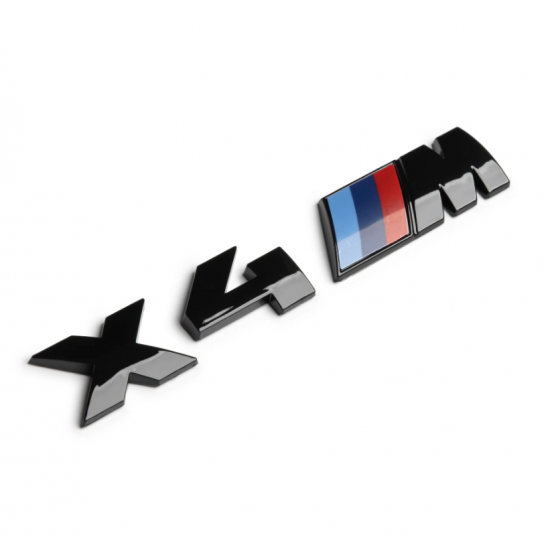 Автологотип шильдик емблема напис BMW X4M Black Shadow Edition