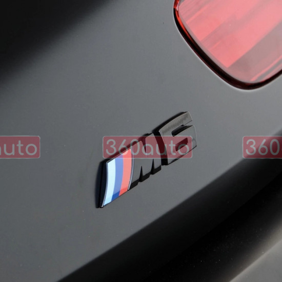 Автологотип шильдик эмблема надпись BMW M6 Black Shadow Edition 360auto-409093