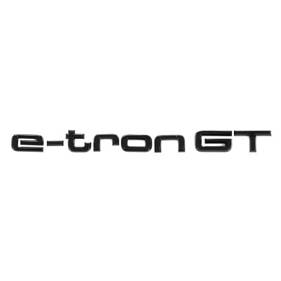 Автологотип шильдик эмблема надпись E-tron GT Black Edition на крышку багажника 4J3853741CT94