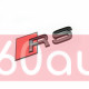 Автологотип шильдик эмблема надпись RS для E-tron GT Black Edition на крышку багажника 4J3853740AT94