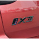 Автологотип шильдик емблема напис BMW iX3 Black Shadow Edition