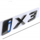 Автологотип шильдик эмблема надпись BMW iX3 Black Shadow Edition
