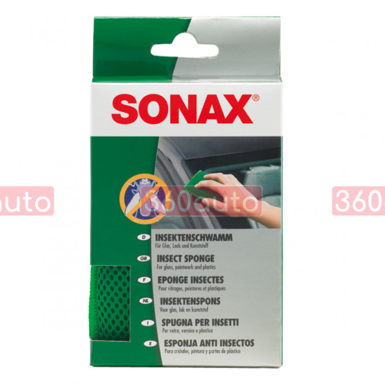 Губка для удаления остатков насекомых SONAX Insect Sponge (427141)