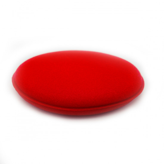 Аплікатор поролоновий для авто ProUser круглий червоний 10*1,5 см