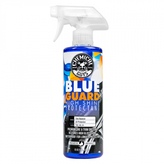 Полироль спрей для защиты пластика и резины Chemical Guys Blue Guard Wet Look Dressing 473мл