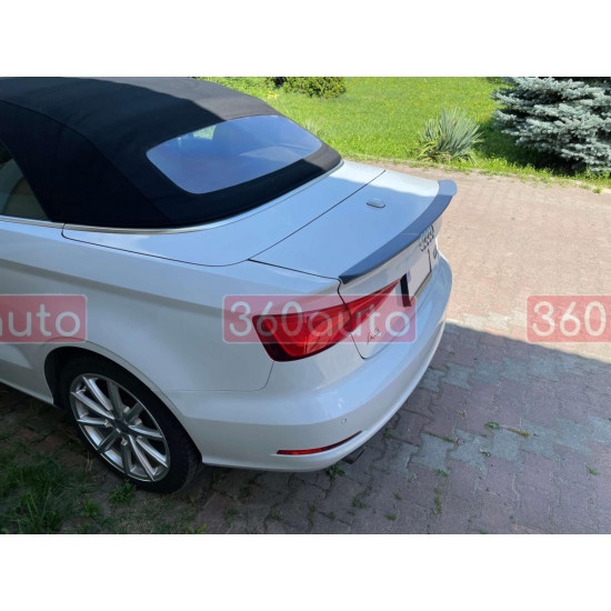 Спойлер на Audi A3 2012-2020 под покраску