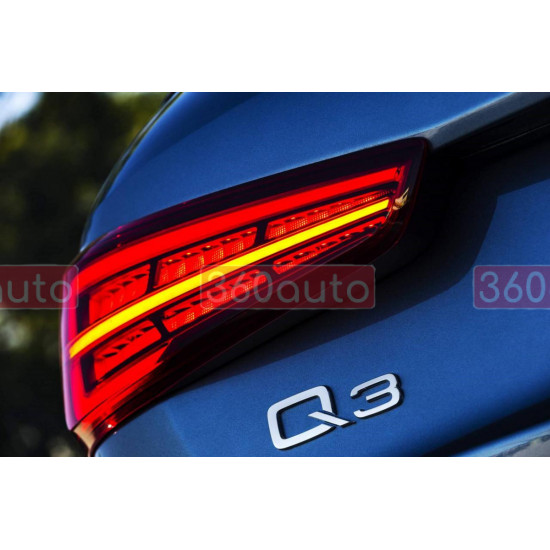 Задние фонари на Audi Q3 8U 2014-2018 года ( Европа )