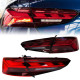 Задние фонари стопы на Audi A5 B9 2021-2023 года ( Matrix Европа )