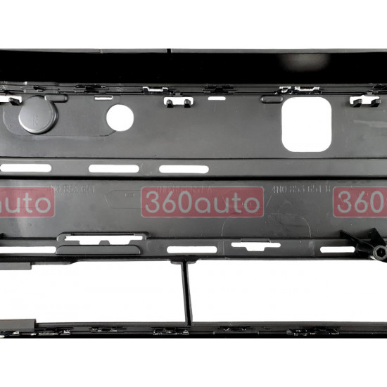 Решетка радиатора на Audi A8 2017-2021 черная с хромом 4N0853651H
