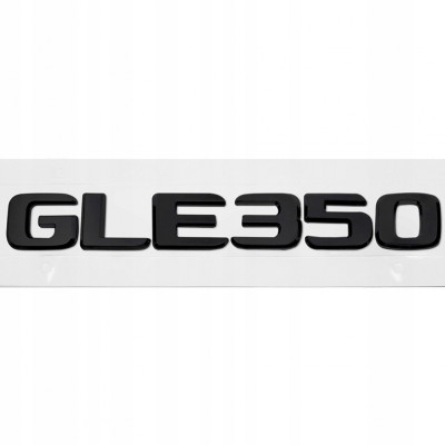Автологотип шильдик эмблема надпись Mercedes GLE350 черный глянец 360auto-409812