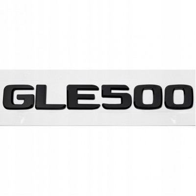 Автологотип шильдик емблема напис Mercedes GLE500 чорний глянець 360auto-409814