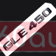 Автологотип шильдик эмблема надпись Mercedes GLE450 черный глянец 360auto-409817