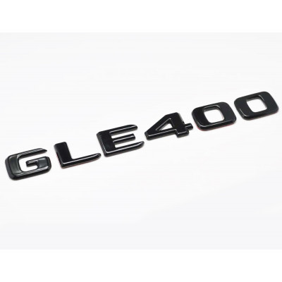 Автологотип шильдик эмблема надпись Mercedes GLE400 черный глянец 360auto-409818
