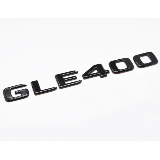Автологотип шильдик емблема напис Mercedes GLE400 чорний глянець 360auto-409818