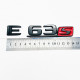 Автологотип шильдик эмблема надпись Mercedes E63s black red 360auto-414139
