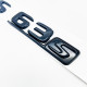 Автологотип шильдик эмблема надпись Mercedes S63s black 360auto-414141