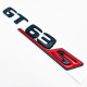 Автологотип шильдик эмблема надпись Mercedes GT63s black red 360auto-414143