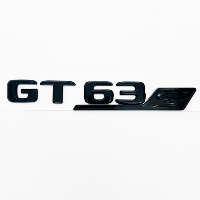 Автологотип шильдик эмблема надпись Mercedes GT63s black 360auto-414144