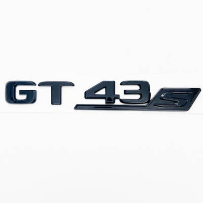 Автологотип шильдик эмблема надпись Mercedes GT43s black 360auto-414145