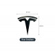 Автологотип шильдик емблема Tesla Model Y, Model 3 Performance Black Mat на кришку багажника