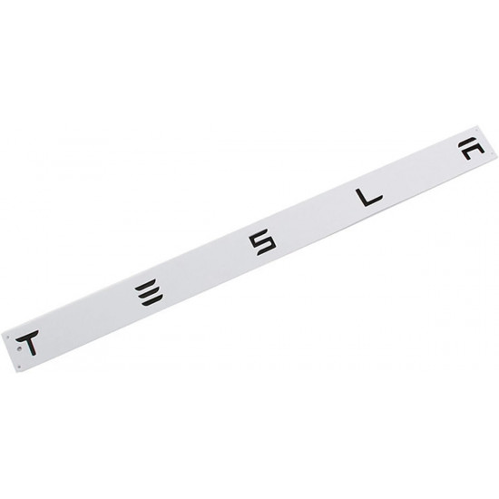 Автологотип шильдик емблема напис Tesla Performance Black Mat 50см