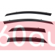 Дефлектори вікон на Lexus NX 2022- з чорним молдингом WELLvisors 3-847LX033