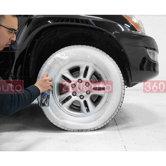 Пенный очиститель полироль для шин Turtle Wax Hybrid Solutions Wet-n-Black 500 мл 53180