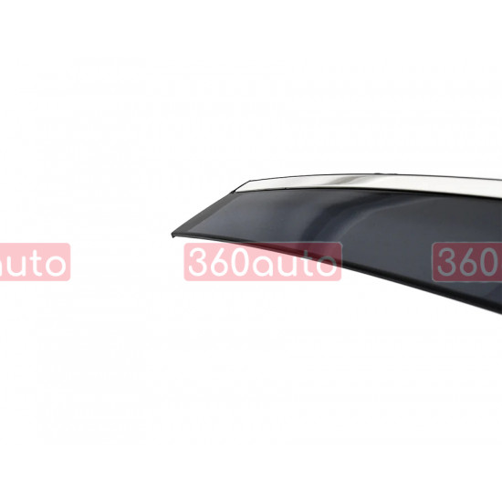 Дефлектори вікон на Lexus NX 2021- з хром молдингом WELLvisors 3-847LX032