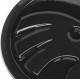 Автологотип емблема Skoda Kodiaq 2017- на капот чорна 565853621 Black 100мм
