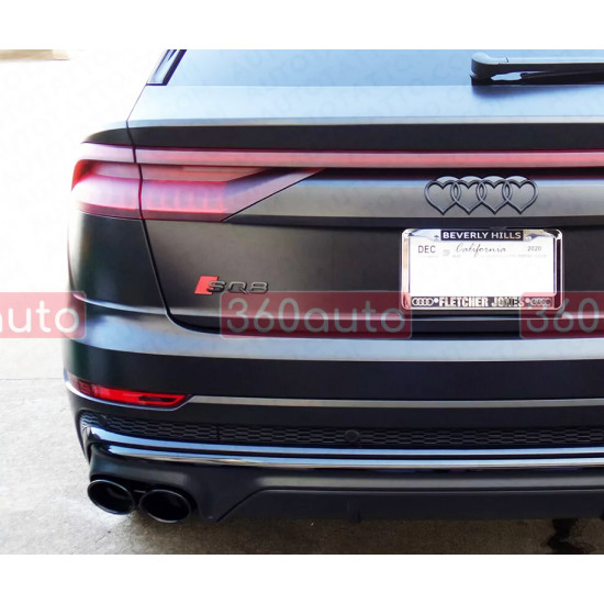 Автологотип эмблема надпись Audi SQ8 Tuning Exclusive Black Edition на крышку багажника 4m8853735at94