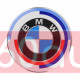 Автологотип шильдик значок BMW M's 50th ювілейний 2pin 705779405 82мм