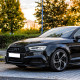 Передній бампер на Audi A3 2016-2020 S-Line Седан