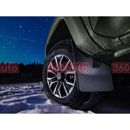 Бризковики на Toyota Tundra 2022- передні WeatherTech 110154