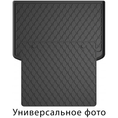 Резиновый коврик в багажник Gledring для Skoda Kamiq (mkI) 2019→ (верхний уровень)(багажник с защитой) (GR 1524-1999)