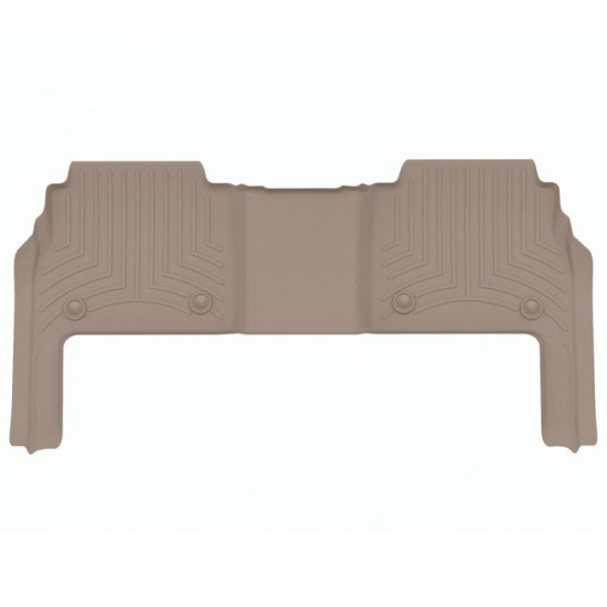 3D килимки для Land Rover Range Rover 2022- Long бежеві задні WeatherTech 4517532