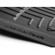 3D килимки для Dodge Durango 2011- чорні задні Bucket Seating WeatherTech HP 443244IM