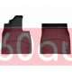 3D коврики для Mercedes EQE X294, EQS X296 2023- SUV черные передние WeatherTech 4417731