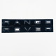 Автологотип шильдик емблема напис Range Rover LR076943 для комплектації SVAutobiography black