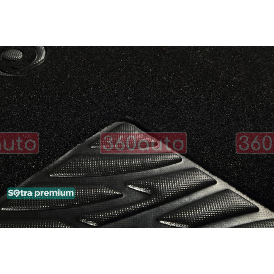Двухслойные коврики Sotra Premium Black для Acura TLX (mkII) 2020→ (ST 91011-CH-Black)