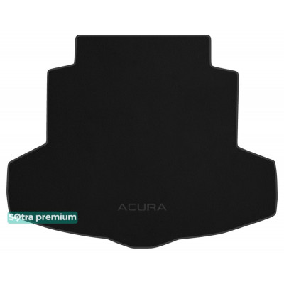 Двухслойные коврики Sotra Premium Black для Acura TLX (mkII)(багажник) 2020→ (ST 91012-CH-Black)
