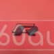 Автологотип шильдик емблема напис VW Volkswagen R-line красный - черный