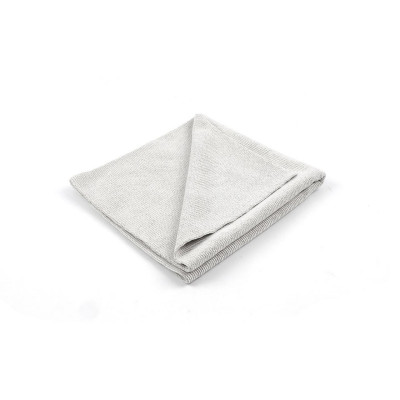 Рушник мікрофібровий для розполірування кераміки та восків Wax Removal Microfiber Towel 350 gsm сірий 40x40см