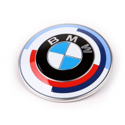 Емблема на капот для BMW 3 G20, 5 G30, X3 G01, X4 G02, Z4 50th Anniversary оригінал 51148087194