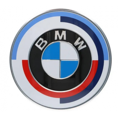 Емблема на капот для BMW X7 G07, 7 G11 2020- 50th Anniversary оригінал 51148087197