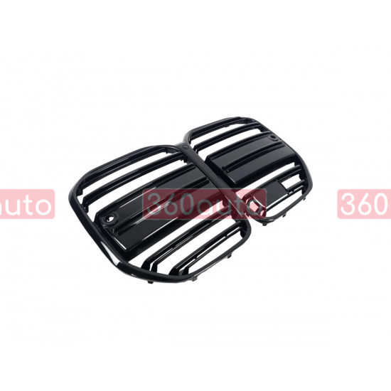 Решетка радиатора на BMW 4 G22 2020- черный глянец под радар BMW-G22203