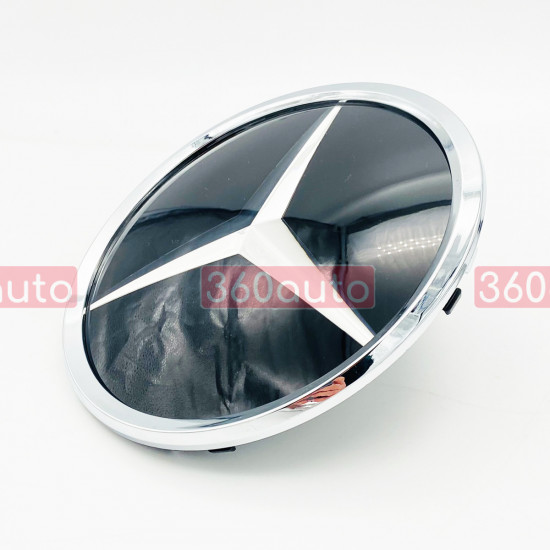 Эмблема в решетку радиатора Mercedes GL-Class X164 2007-2012 A0008880060 зеркальная звезда