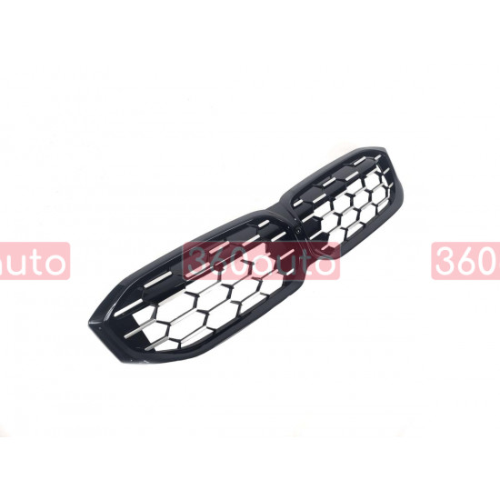 Решетка радиатора на BMW 3 G20 2022- Diamond черный глянец с хромом BMW-G20223