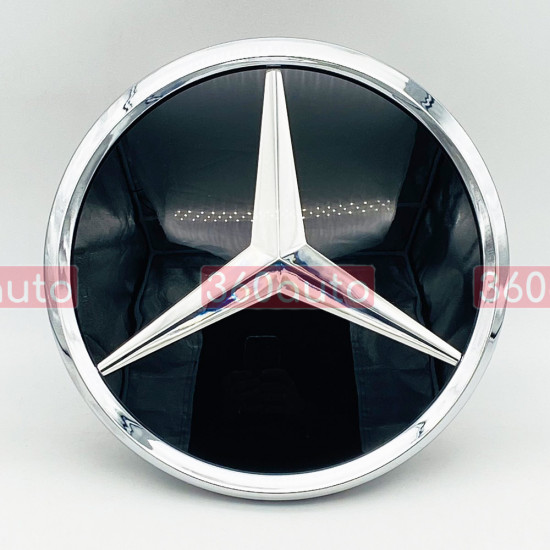 Эмблема в решетку радиатора Mercedes GLK-Class X204 2013-2015 A0008880060 зеркальная звезда