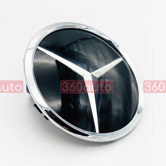 Эмблема в решетку радиатора Mercedes SLK-Class R172 2011-2019 A0008880060 зеркальная звезда